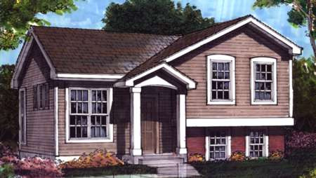 Ranch House Plan with 3 Bedrooms and 1.5 Baths - Plan 1550